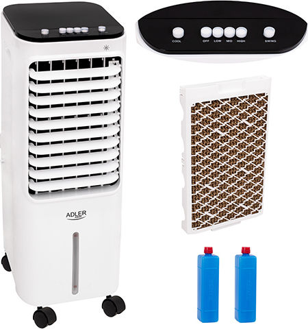 Adler AD-7913 Luftkühler 65W Weiß
