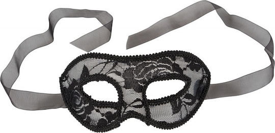 Cottelli Collection Lace Mask BDSM Μάσκα σε Μαύρο Χρώμα
