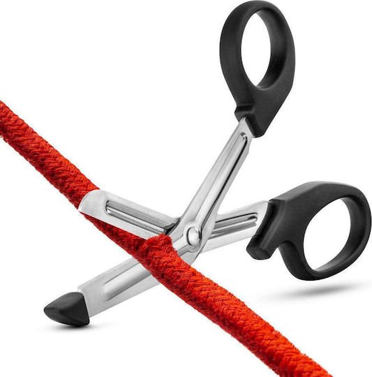 Temptasia Safety Scissors Σχοινί Δεσίματος σε Μαύρο Χρώμα