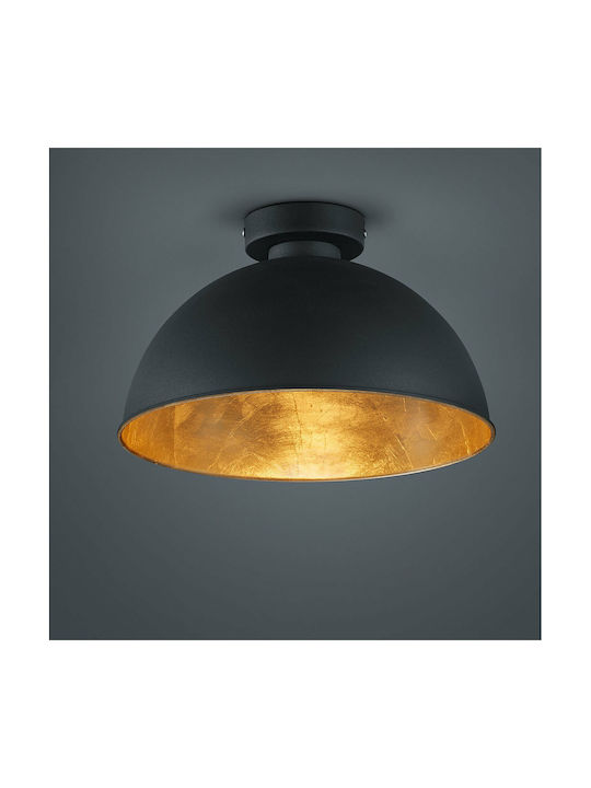 Trio Lighting Jimmy Modern Metall Deckenleuchte mit Fassung E27 31Stück Schwarz