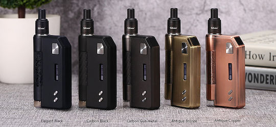 SXmini Auto Squonker Kit Pod Mod 3.5ml cu Baterie Încorporată 1400mAh bronz antic