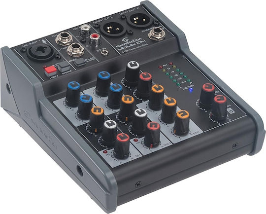 Soundsation MIOMIX 104 Аналогова конзола 5 канала с Фантомно захранване & 1 XLR вход