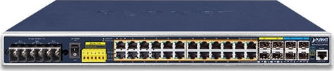 Planet IGS-6325-24P4X Managed L3 PoE+ Switch με 24 Θύρες Gigabit (1Gbps) Ethernet και 4 SFP Θύρες