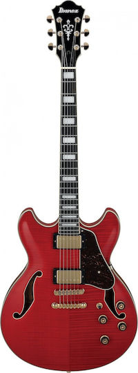 Ibanez AS93FM Chitară Electrică ES cu HH Configurație Doze Transparent Cherry Red