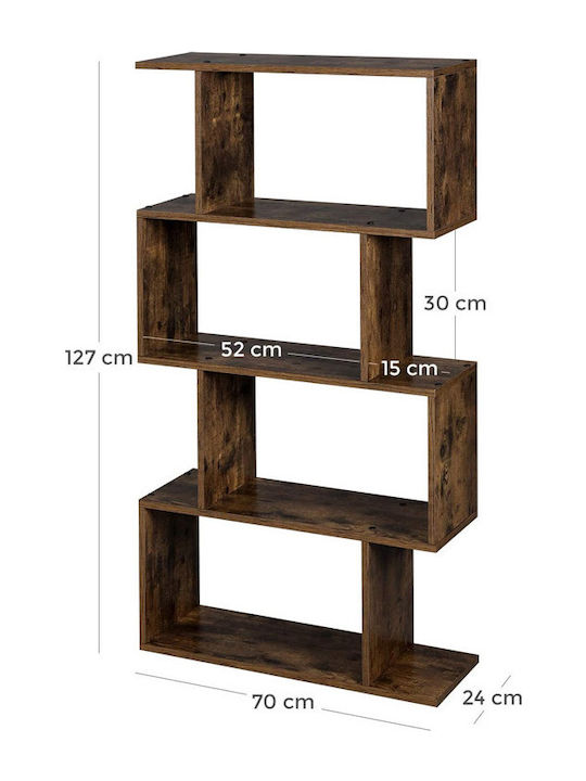 Bibliotecă Maro 70x24x190.5cm