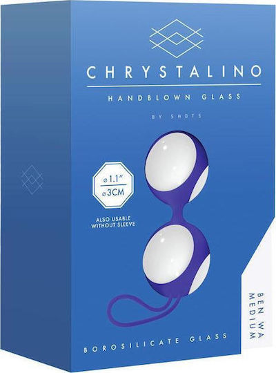 Shots Chrystalino Ben Wa Medium Bile vaginale Albe