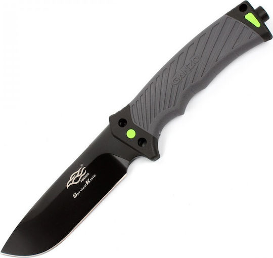 Ganzo Survival Нож Survival Сив в Калъф
