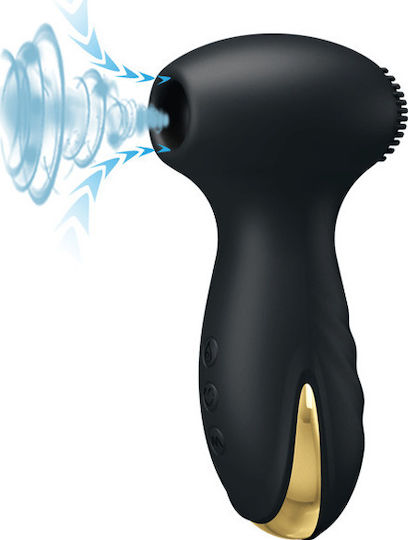 Pretty Love Hammer Αναρροφητής Vagin cu Vibrații Black 1buc