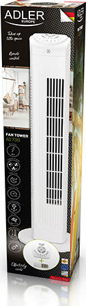 Adler AD-7319 Ανεμιστήρας Πύργος 40W Λευκός