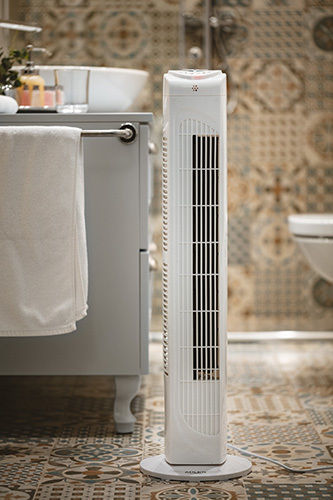 Adler AD-7319 Ανεμιστήρας Πύργος 40W Λευκός