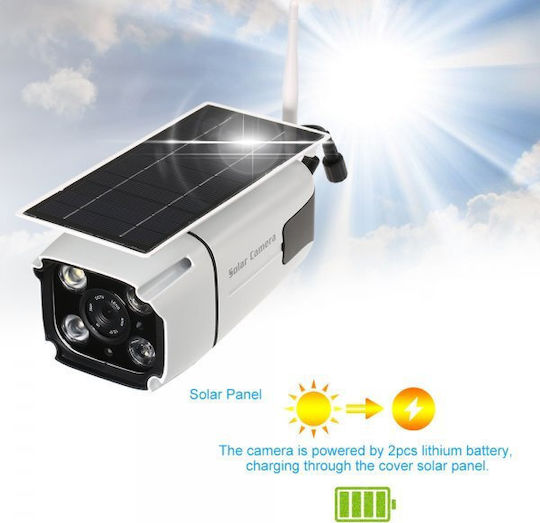 IP Κάμερα Παρακολούθησης Wi-Fi Full HD 1080p Αδιάβροχη Μπαταρίας με Αμφίδρομη Επικοινωνία και Φακό 4mm