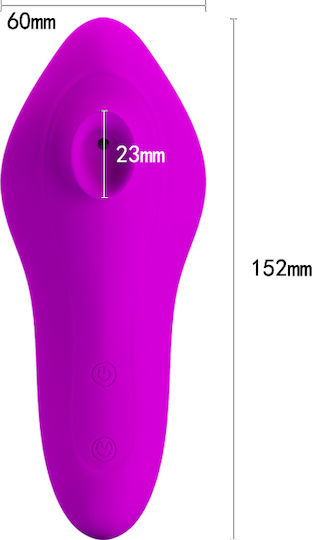Pretty Love Magic Fish Αναρροφητής Vagin Purple 1buc