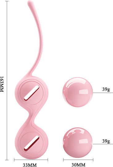 Pretty Love Kegel Tighten Up I Vaginalbälle Rosa