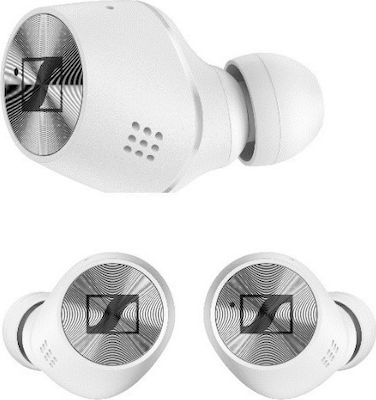 Momentum True Wireless 2 In-Ear Bluetooth-Freisprecheinrichtung Kopfhörer mit Schweißresistenz und Ladeetui Weiß
