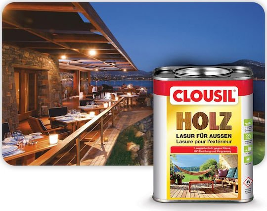 Clou Clousil Holz Impregnation Varnish Solvent Based 0 Colorless 2.5lt