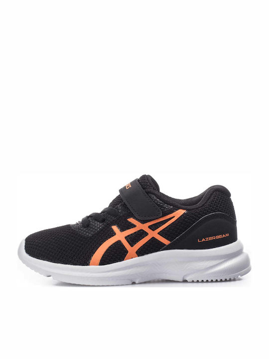 Lazerbeam PS Kids Sports Shoes Running with Hoop & Loop Closure Black