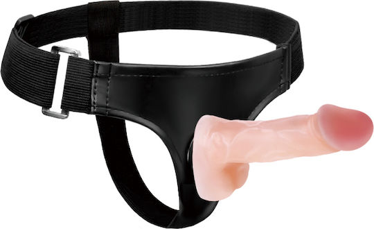 Baile Jessica Strap-On Harness with Dildo 10.5cm in skin color 2pcs