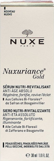 Nuxe Nuxuriance Gold Anti-aging Serum Face for Radiance & Revitalization 30ml