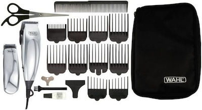 Wahl Professional Deluxe Home Pro Professional Hair Clipper Set Silver 79305-1316