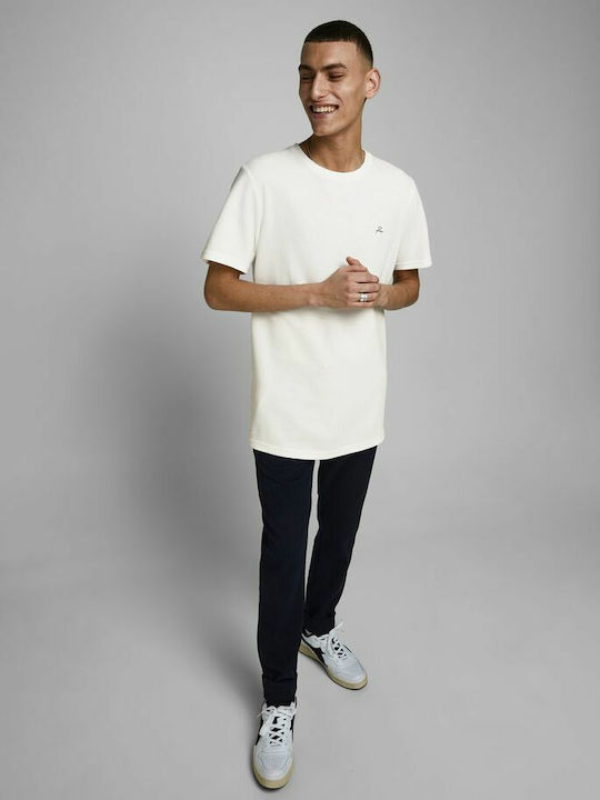 Jack & Jones Men's Short Sleeve T-shirt Blanc De Blanc