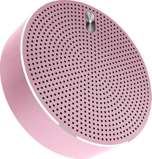 Awei Y-800 Ηχείο Bluetooth 3W με Διάρκεια Μπαταρίας έως 2 ώρες Pink Gold