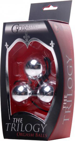 XR Master Series Trilogy Orgasm Balls Bile vaginale Argintiu