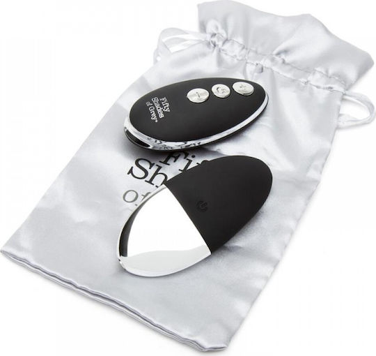 Fifty Shades of Grey Relentless Vibrations Remote Control Panty Vibe Κλειτοριδικός Δονητής με Απομακρυσμένο Έλεγχο Μαύρος