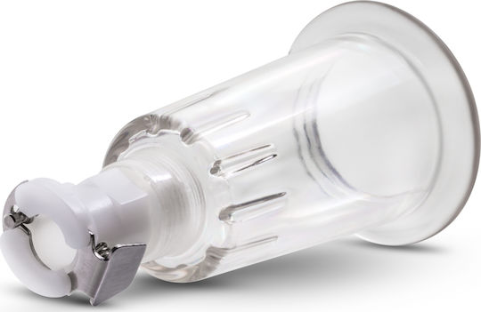 Temptasia Set De 2 Cilindri Pentru Pomparea Sfârcurilor Aspirator Pentru Clitoris Și Sfârcuri Transparent 2 Bucăți