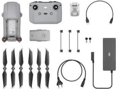 DJI Mavic Air 2 Drohne 2,4 GHz / 5,8 GHz mit Kamera 4K 60fps HDR Kompatibel mit FPV-Brille