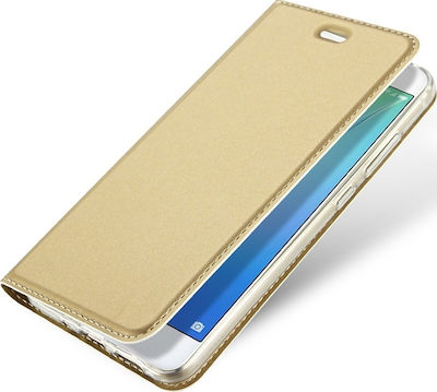 Dux Ducis Skin Pro Series Synthetic Leather Book Gold (P8/P9 Lite 2017)