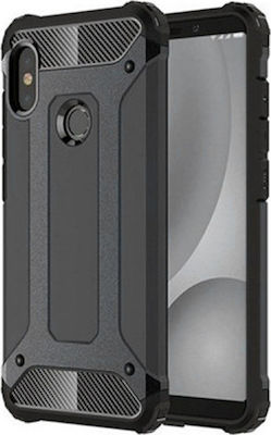 Hurtel Tough Armor Back Cover Μαύρο (Xiaomi Redmi S2)