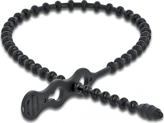 DeLock Πλαστικά Δεματικά Καλωδίων 310mmx4.5mm σε Μαύρο χρώμα (10τμχ) 18967