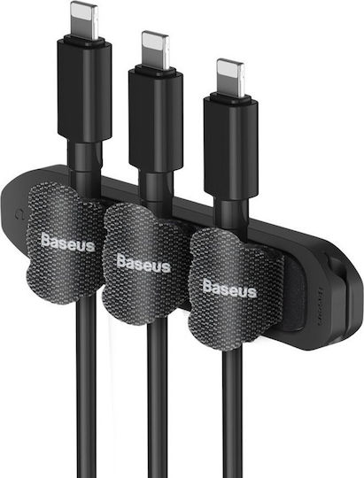 Baseus Cable Ties Plastic in Black Colour (15 pcs) (TZACGX-01)