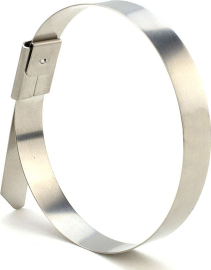 SAS Δεματικά Καλωδίων Πλαστικά 360mmx7.9mm σε Ασημί χρώμα (10τμχ) (100-06-006)