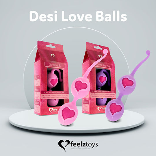 Feelztoys Desi Love Balls Purple