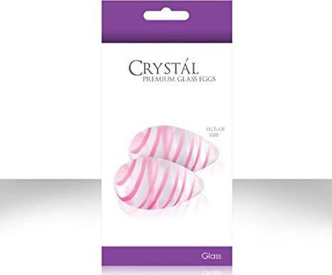 Ns Novelties Crystal Premium Glass Eggs Вагинални топки