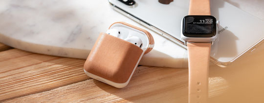 Nomad Rugged Калъф в Кафяв цвят за Apple AirPods 1 / AirPods 2