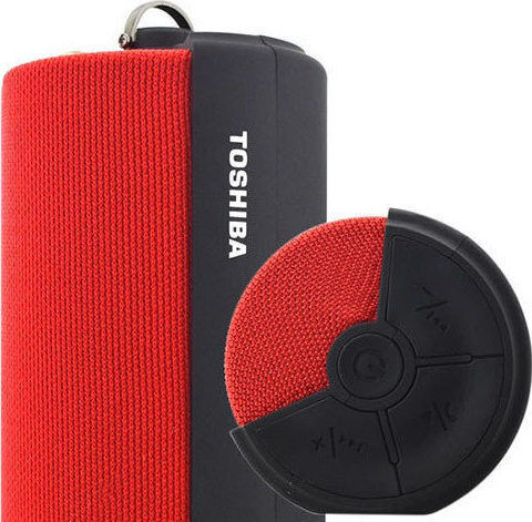 Toshiba TY-WSP70 Ηχείο Bluetooth 6W με Διάρκεια Μπαταρίας έως 10 ώρες Κόκκινο