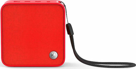 Motorola Sonic Boost 210 Bluetooth Speaker 6W with Battery Life up to 4 hours Red