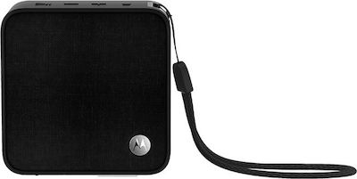 Motorola Sonic Boost 210 Bluetooth-Lautsprecher 6W mit Batterielaufzeit bis zu 4 Stunden Black