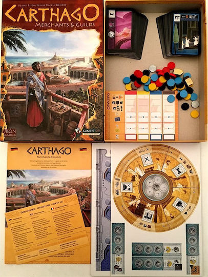 Brettspiel Carthago für 2-4 Spieler 12+ Jahre (EN) Capstone Games