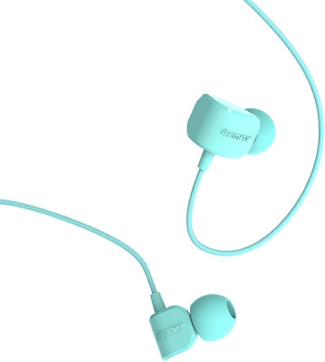 Remax RM-502 In-ear Handsfree Headphones with Connector 3.5mm Blue