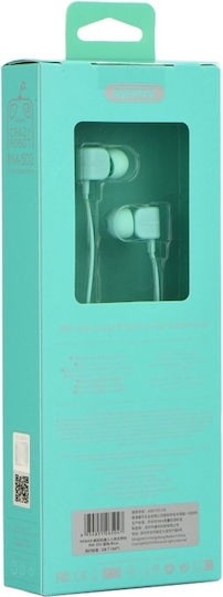 Remax RM-502 In-ear Handsfree Headphones with Connector 3.5mm Blue