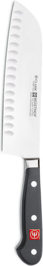 Wusthof Classic Cuțit Santoku din Oțel Inoxidabil Negru 17cm