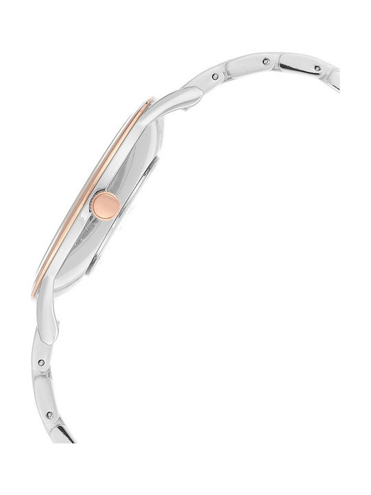 Juicy Couture Ceas de Damă cu Argintiu Brățară Metalică
