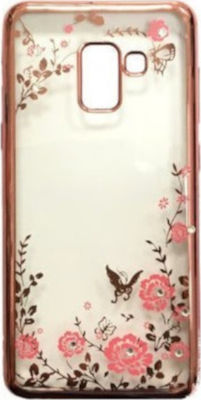 Forcell Silicone Back Cover Rose Gold (Galaxy J4+)