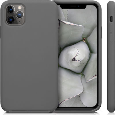 KWmobile Soft Flexible Silicone Back Cover Gray (iPhone 11 Pro Max)