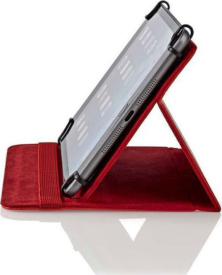 Nedis TCVR10100RD Флип Капак Червен Универсален 10"