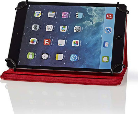 Nedis TCVR10100RD Флип Капак Червен Универсален 10"