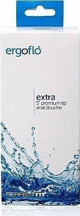 Perfect Fit Brand Ergoflo Extra Duș Anal Black